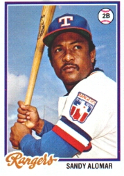 1978 Topps Baseball Cards      533     Sandy Alomar
